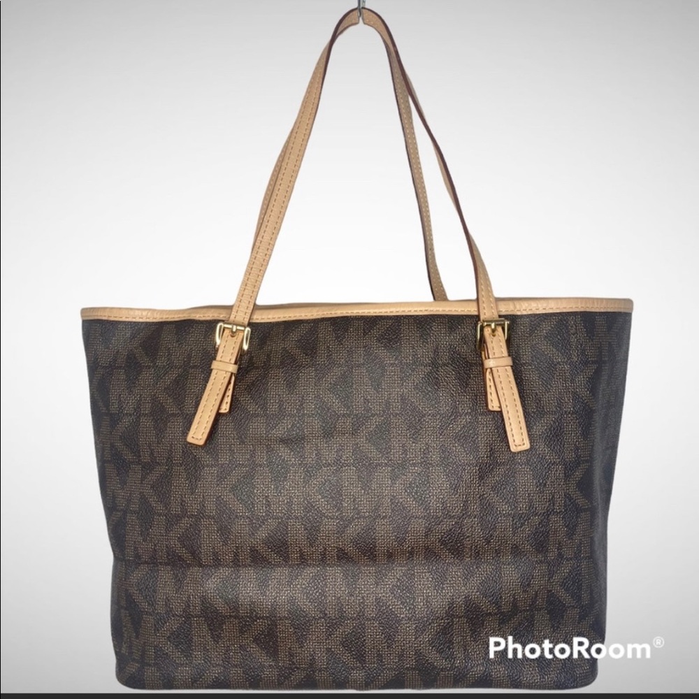 Michael Kors Jet Set large laptop tote